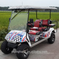 Factory direct sale off road Gas power or Electric Golf Cart rear seat folding with CE